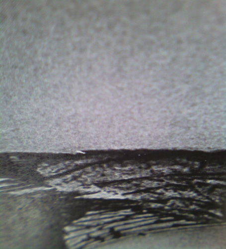 from darkness down, photograph of a failure