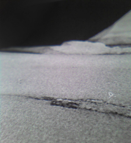 from darkness down, photograph of a failure