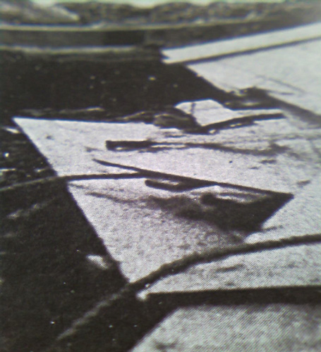 from darkness down, photograph of a failure